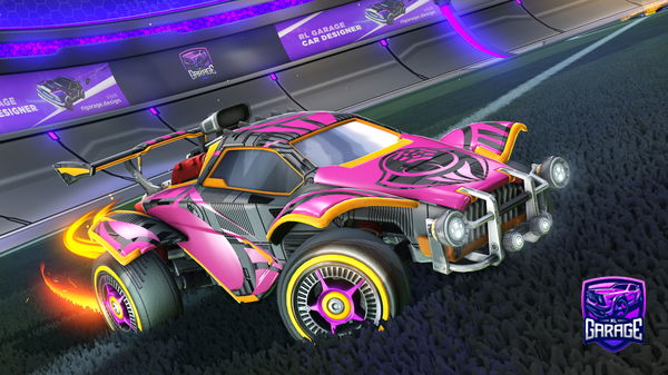 A Rocket League car design from Mec_GAMER