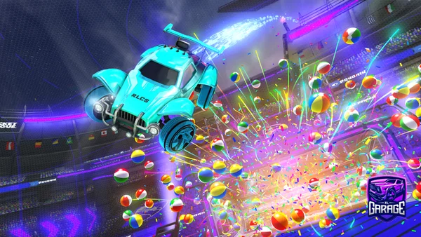 A Rocket League car design from F10r3nc3
