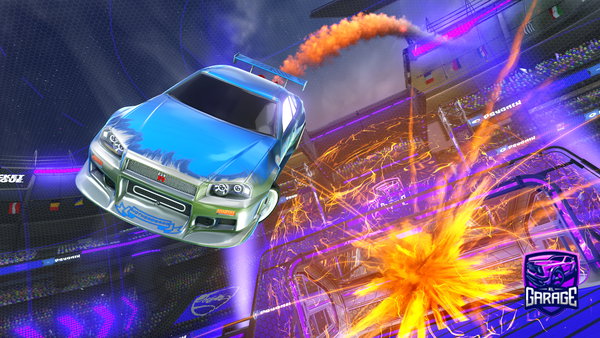 A Rocket League car design from themaxitaxi789