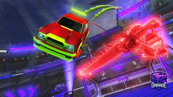 A Rocket League car design from XPR_Cryptonic