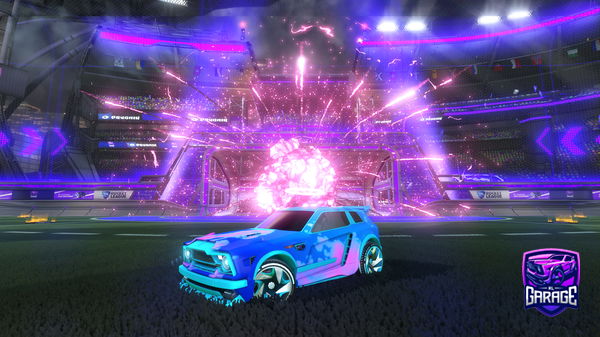 A Rocket League car design from hjjjj