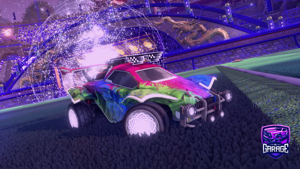 A Rocket League car design from Freedom084