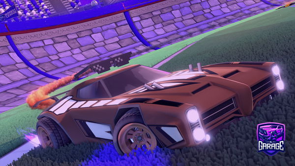 A Rocket League car design from Slashyboi