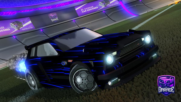 A Rocket League car design from Gamer132884