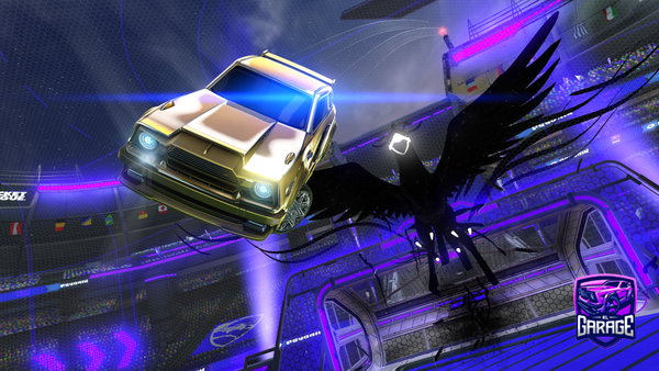 A Rocket League car design from flahsia