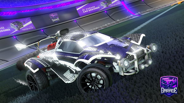 A Rocket League car design from Enderben7