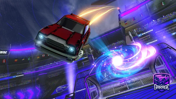A Rocket League car design from moda_fija