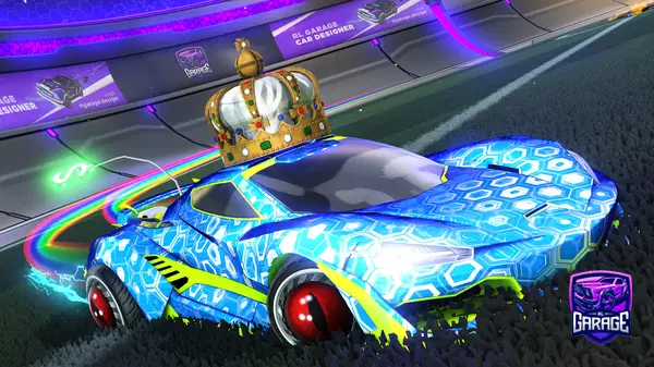 A Rocket League car design from Krisnk