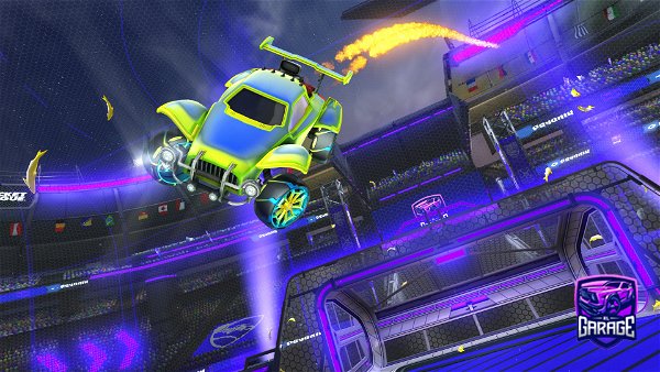 A Rocket League car design from AngryBobby