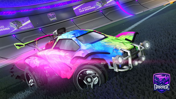 A Rocket League car design from Mas0n_BlizzardXD