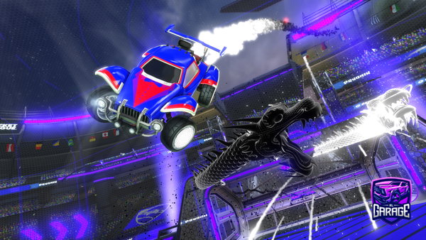A Rocket League car design from beast4621