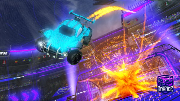 A Rocket League car design from NotQxzy8753