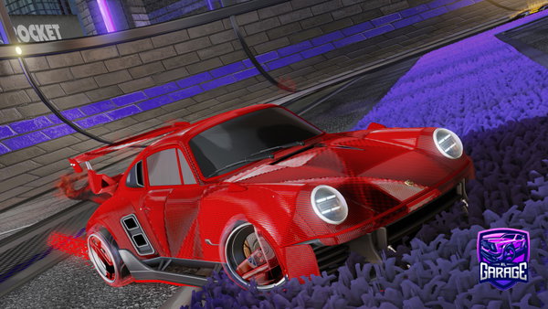 A Rocket League car design from Waltzs