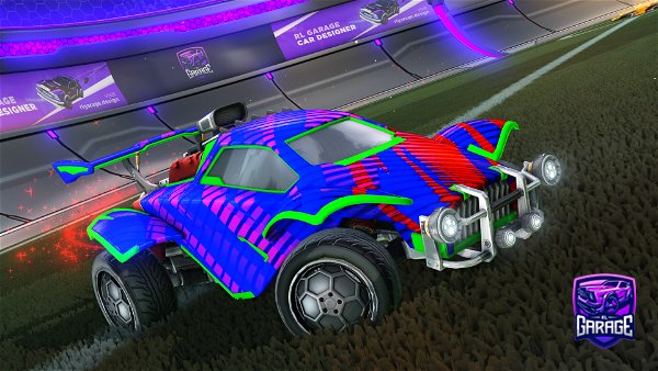 A Rocket League car design from Toxix4ever