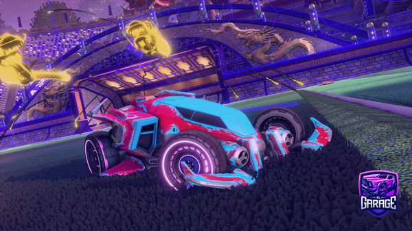 A Rocket League car design from Nathanielimones77