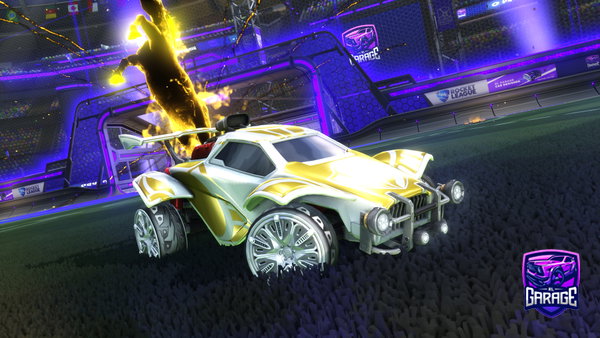 A Rocket League car design from Rlbeastqc