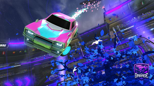 A Rocket League car design from Hashee85