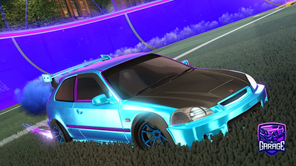 A Rocket League car design from Tombvi