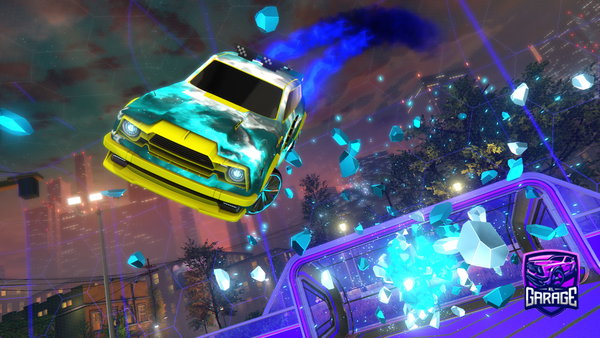A Rocket League car design from jynxzz