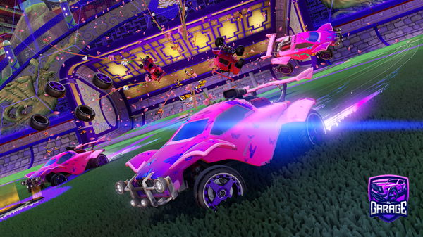 A Rocket League car design from Mimihime