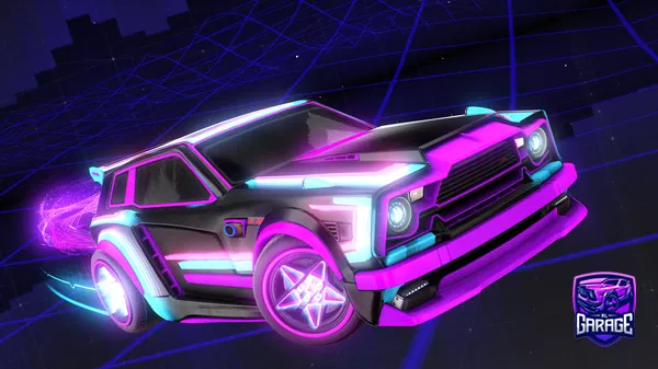 A Rocket League car design from -Goose-