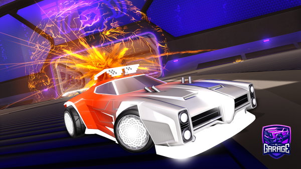 A Rocket League car design from zippylover209