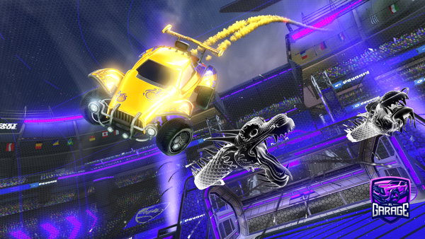 A Rocket League car design from Pulse-ni-ght