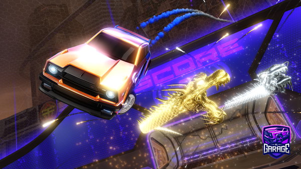 A Rocket League car design from TroddenBear9250