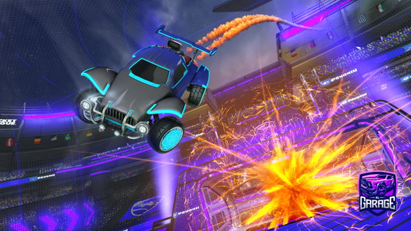A Rocket League car design from Rattrap1940