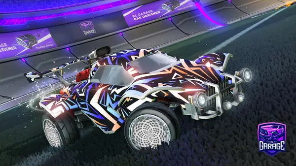 A Rocket League car design from TheNoob_125