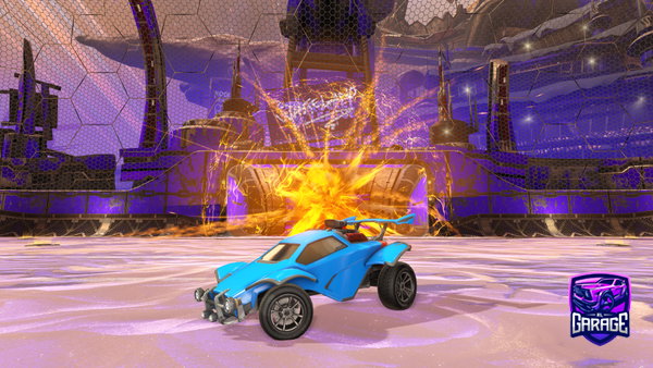 A Rocket League car design from mayo77