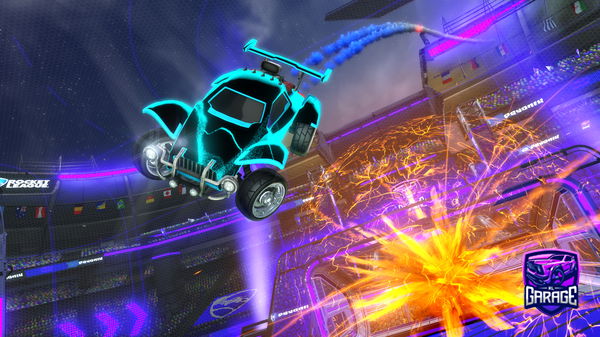 A Rocket League car design from xTR1zE