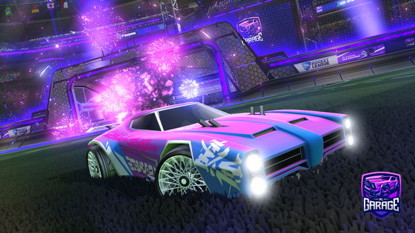 A Rocket League car design from Ginga