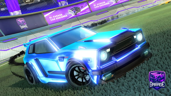 A Rocket League car design from makarlegend
