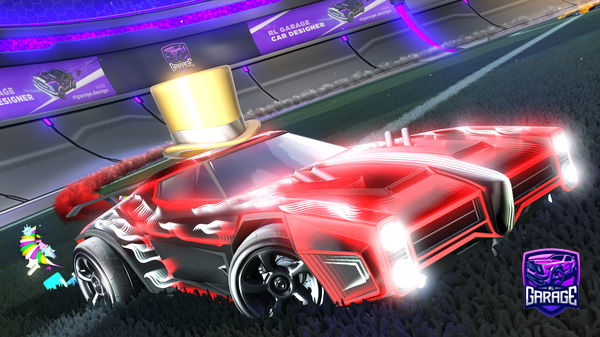 A Rocket League car design from Shooteo2313