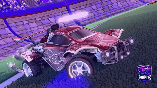 A Rocket League car design from imbassiii