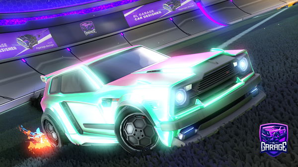 A Rocket League car design from sache3008