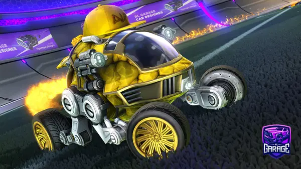 A Rocket League car design from TensiveZexal