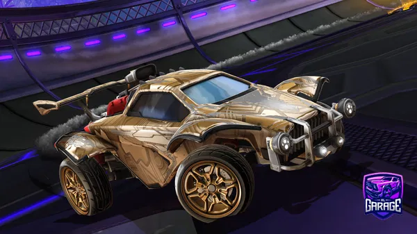 A Rocket League car design from -V3N0M-