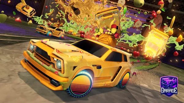 A Rocket League car design from Juultje31