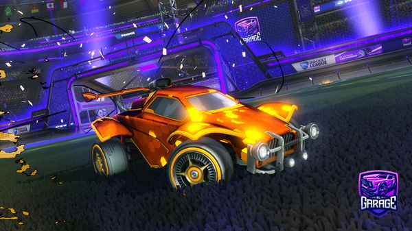 A Rocket League car design from MoritzM2012