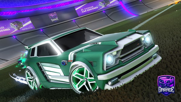 A Rocket League car design from ---RYaN---