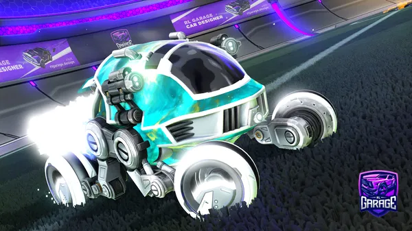 A Rocket League car design from GalileoRLCS