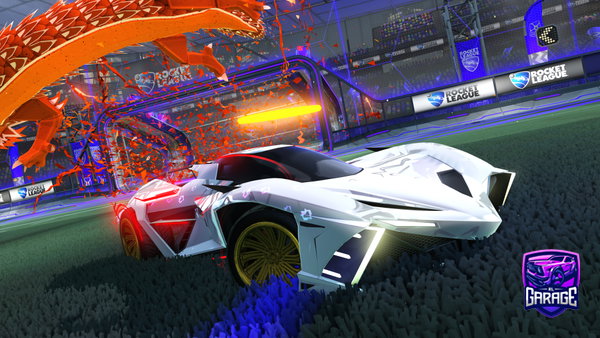 A Rocket League car design from Psps