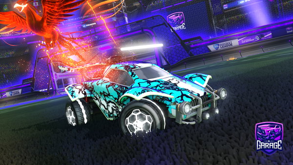 A Rocket League car design from sebasvelde