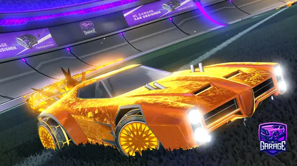 A Rocket League car design from GalaxyPhysix