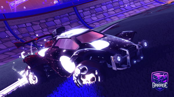 A Rocket League car design from -Goose-