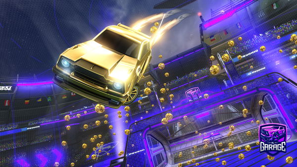 A Rocket League car design from Po502