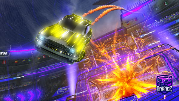 A Rocket League car design from gaz_armo