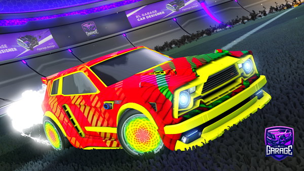 A Rocket League car design from Xenogenisis0